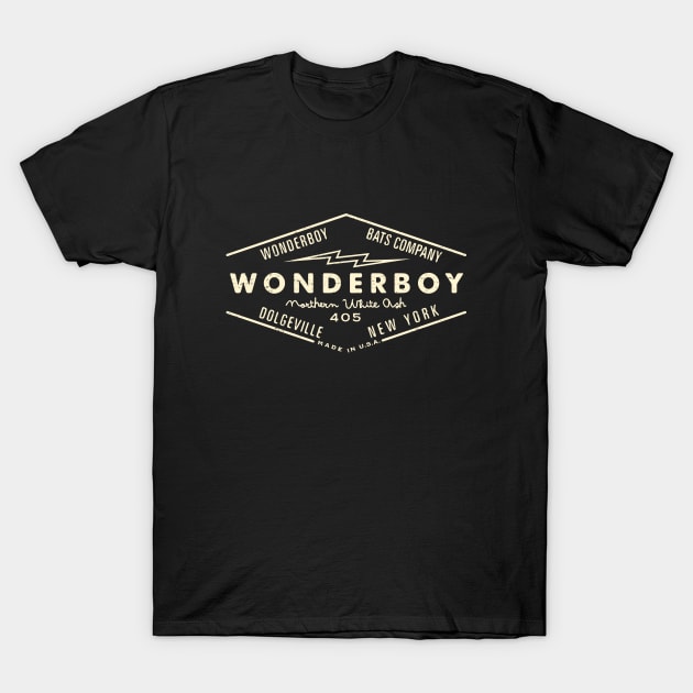 Wonderboy Bat Logo by © Buck Tee Originals T-Shirt by Buck Tee